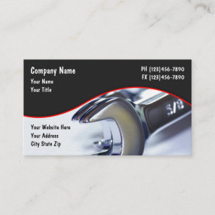 Automotive Services Business Card