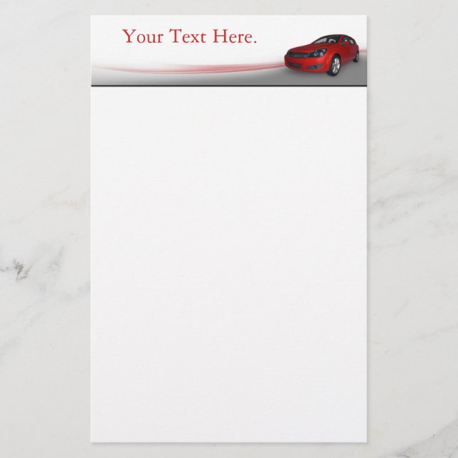 Automotive Stationery (Front)