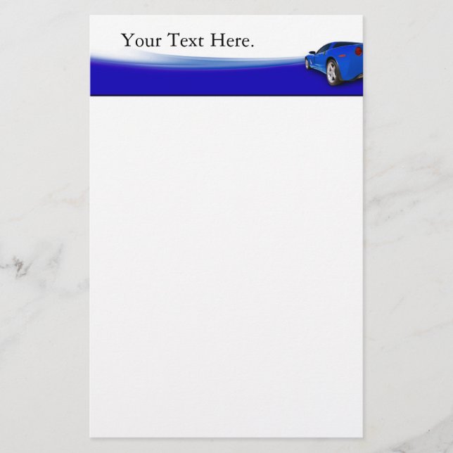 Automotive Stationery (Front)