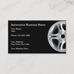 Automotive Theme Business Cards