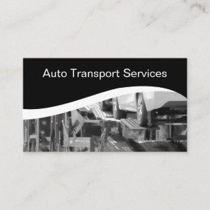 Automotive Transport Courier Business Card