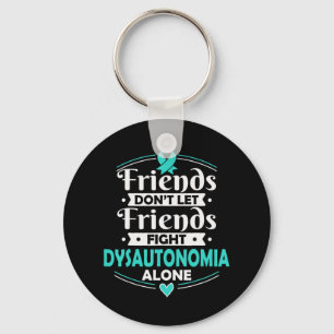 Autonomic Dysfunction Tee - Dysautonomia Awareness Key Ring