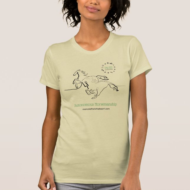 Autonomous Horsemanship women's t-shirt (Front)
