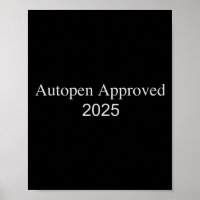 Autopen Approved 2025 