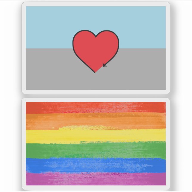 Autosexual Pride Flag and Symbol (Front)