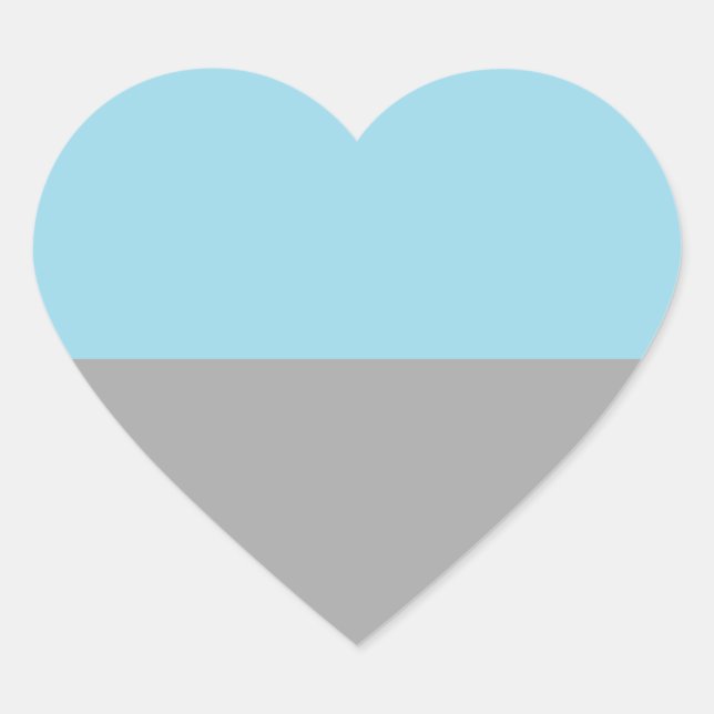 Autosexual Pride Flag Heart Sticker (Front)
