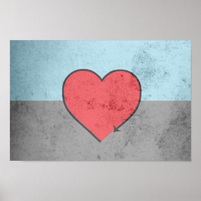 AUTOSEXUAL PRIDE FLAG POSTER (Front)