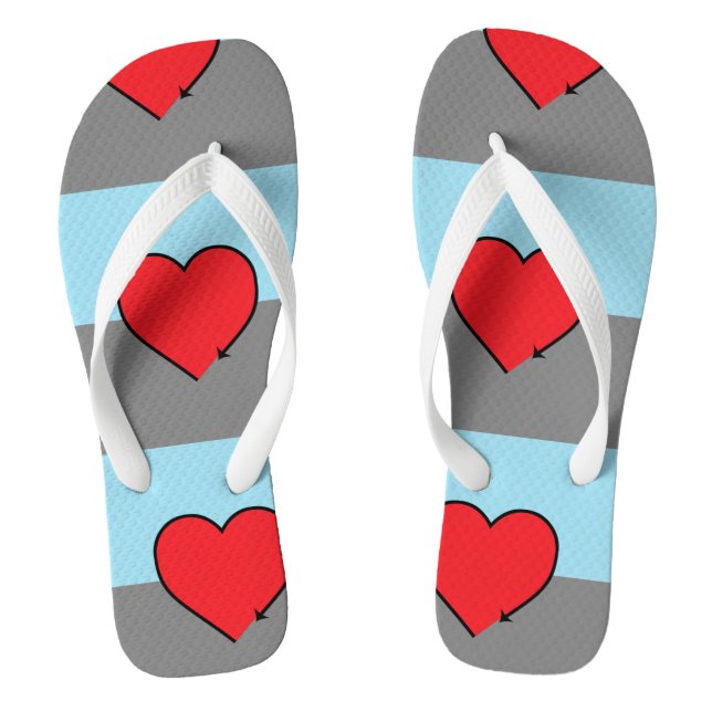 Autosexual Pride Flip Flops (Footbed)