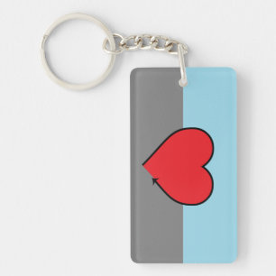 Autosexual Pride Key Ring