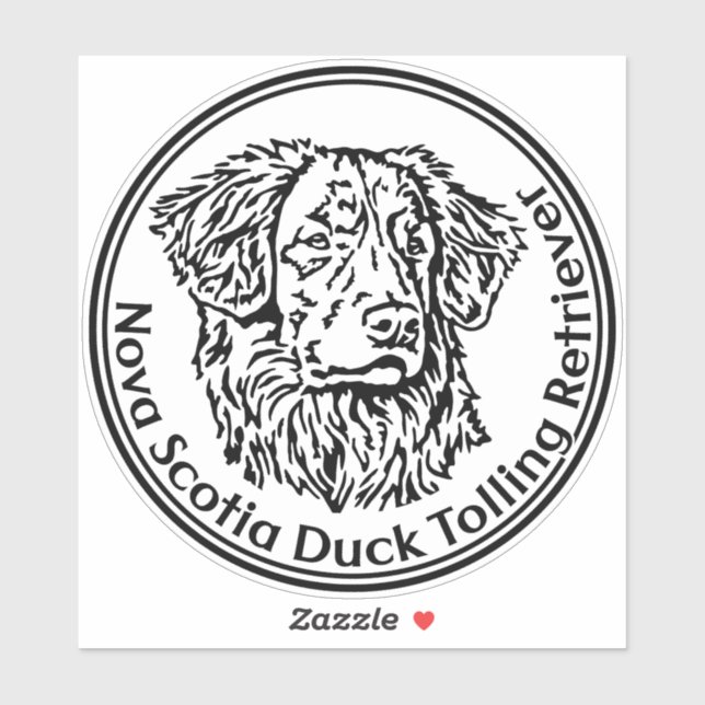 Autosticker Nova Scotia Duck Tolling Retriever (Sheet)