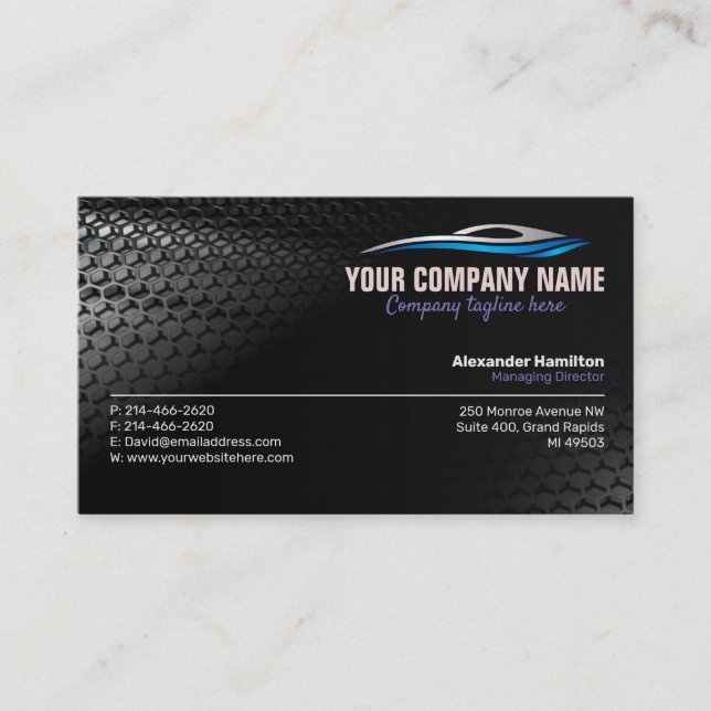 Autoworks, Auto Repair,Service and Dealers Business Card (Front)