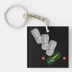 AUTOX-Green Key Ring