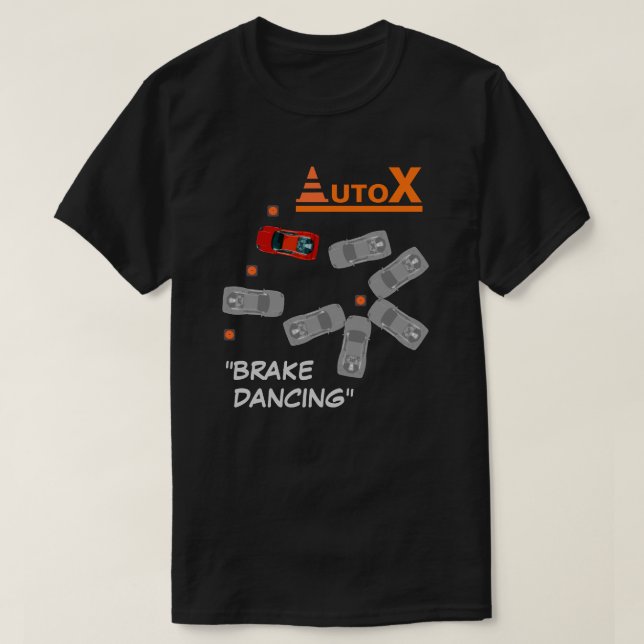 AUTOX-Red T-Shirt (Design Front)