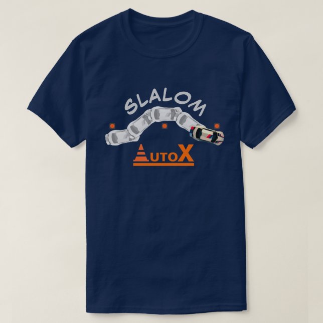 AUTOX-White T-Shirt (Design Front)