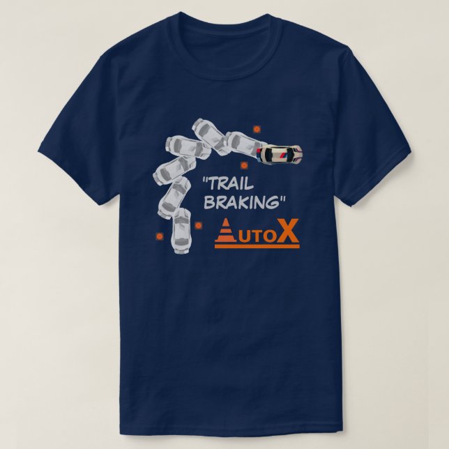 AUTOX-White T-Shirt (Design Front)