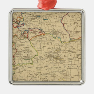 Autriche, Prusse, Confed Germanique, Pologne Metal Tree Decoration