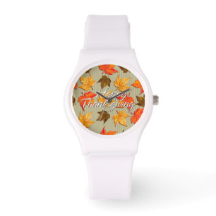 Autum Leaves 1B Watch & Numeral Options