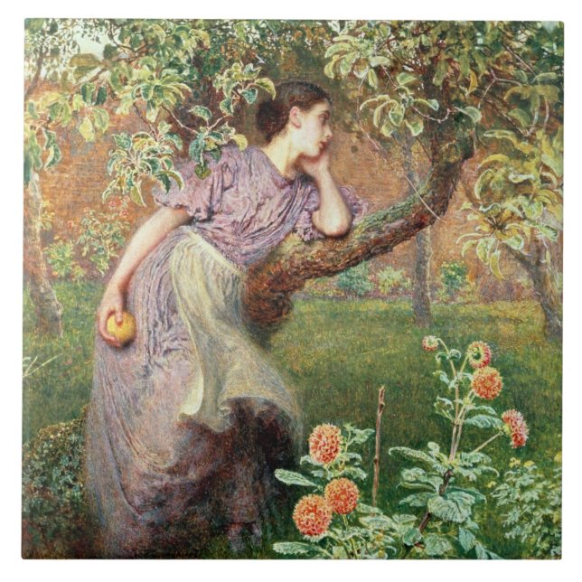 Autumn, 1865 tile (Front)