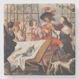 Autumn 2 stone coaster