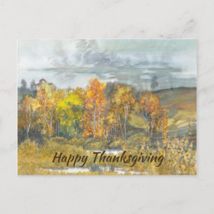 autumn 300 holiday postcard