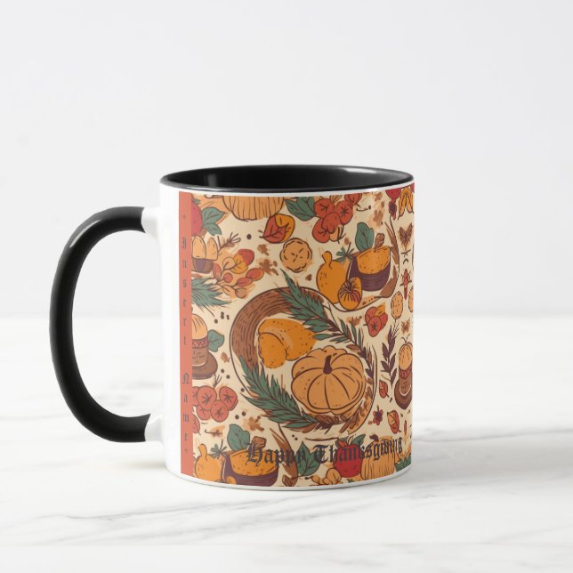 Autumn Abundance Mug (Left)