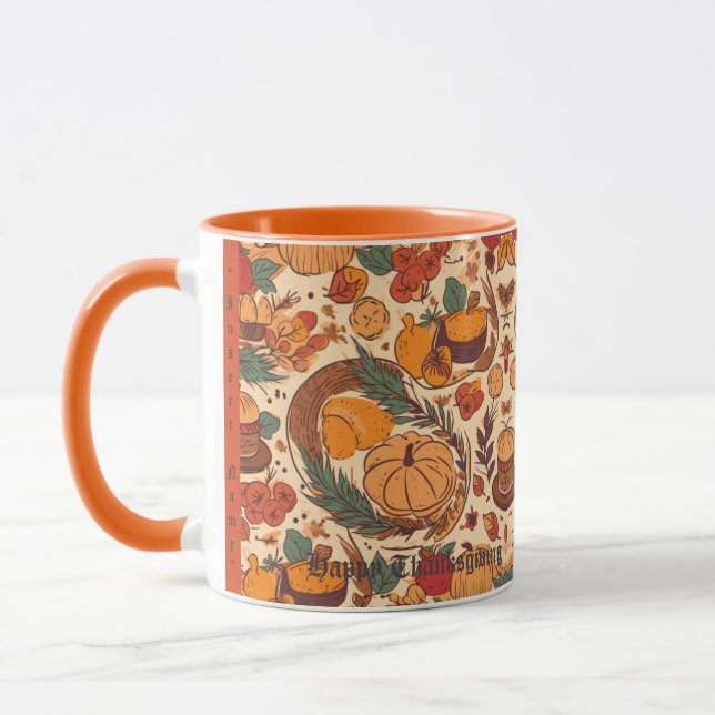Autumn Abundance Mug (Left)