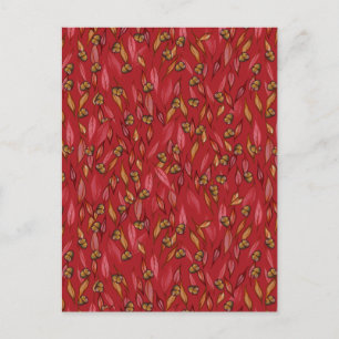 Autumn Acorns Postcard