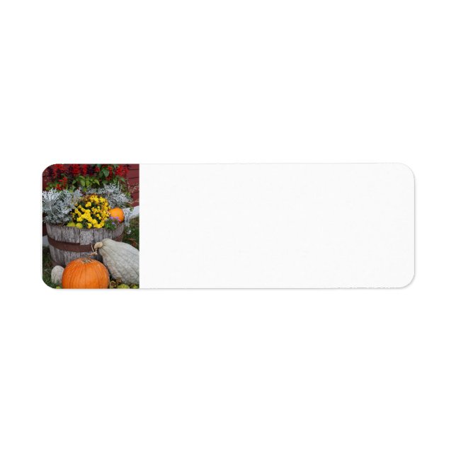Autumn address labels (Front)