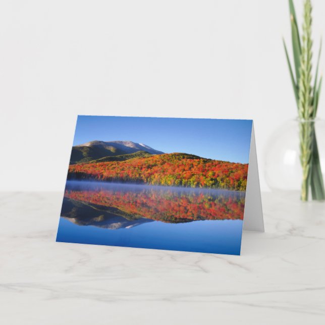 Autumn Adirondack Mountains | New York Card (Front)