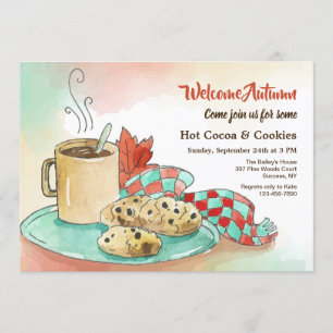 Autumn Afternoon Invitation