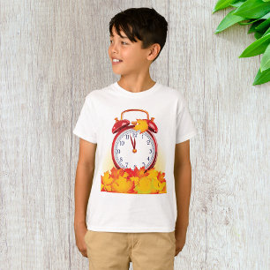 Autumn Alarm Clock Boys T-Shirt