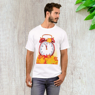Autumn Alarm Clock Mens T-Shirt