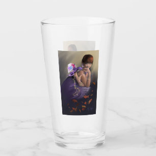 Autumn Allure Glass Cup