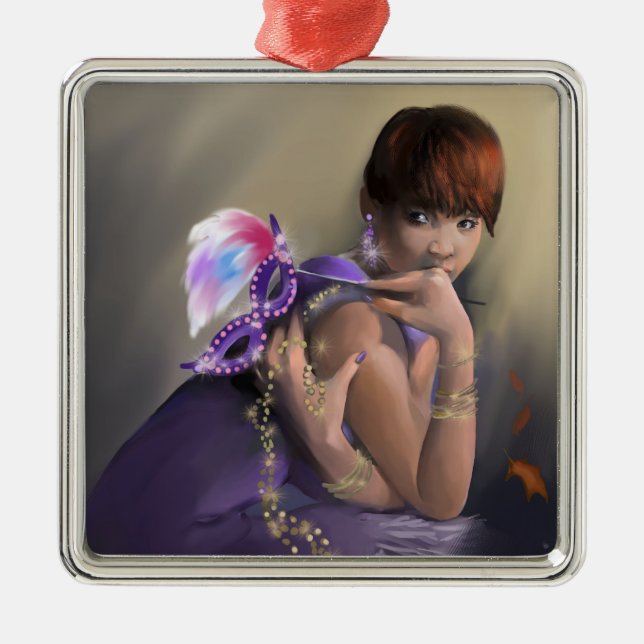 Autumn Allure Premium Ornament (Front)