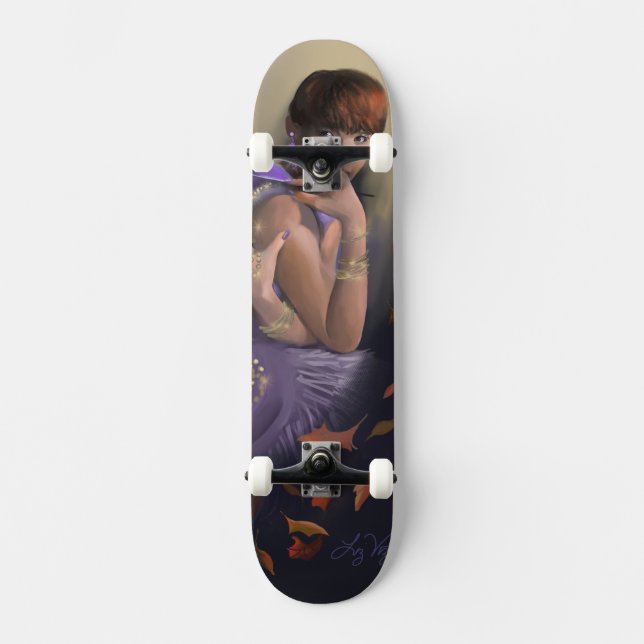 Autumn Allure Skateboard (Front)