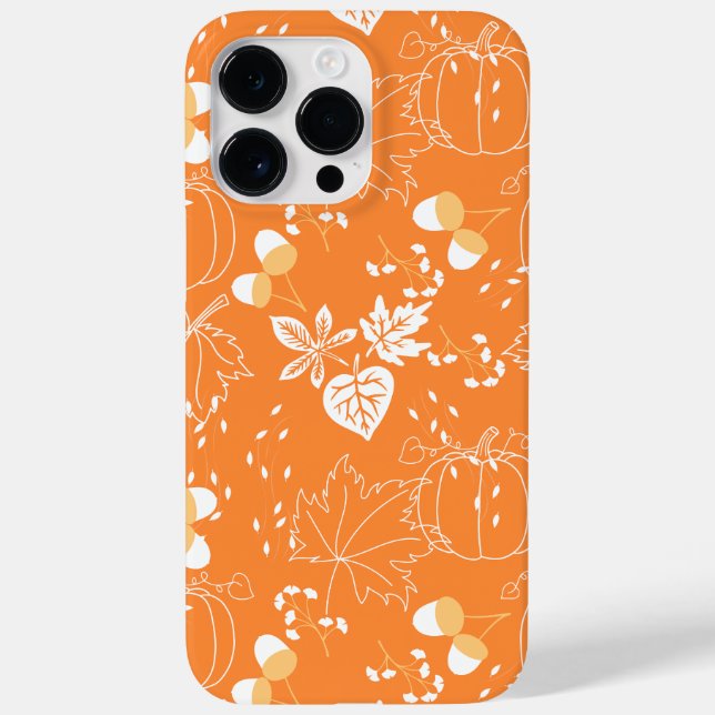 autumn and leaf patterns Case-Mate iPhone case (Back)