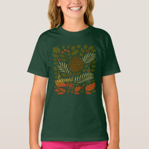 Autumn and Winter Holidays Season's Greetings T-Shirt
