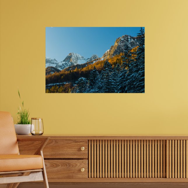 Autumn and winter scenery poster (Living Room 2)