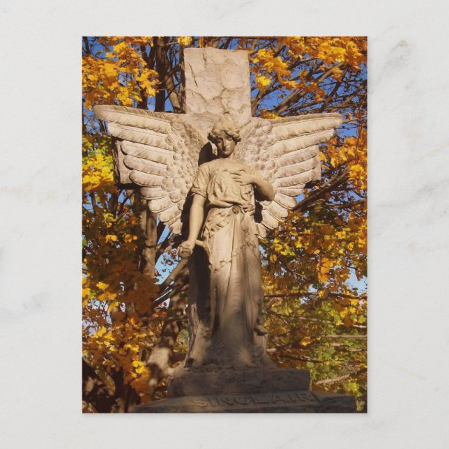 Autumn Angel Postcard (Front)