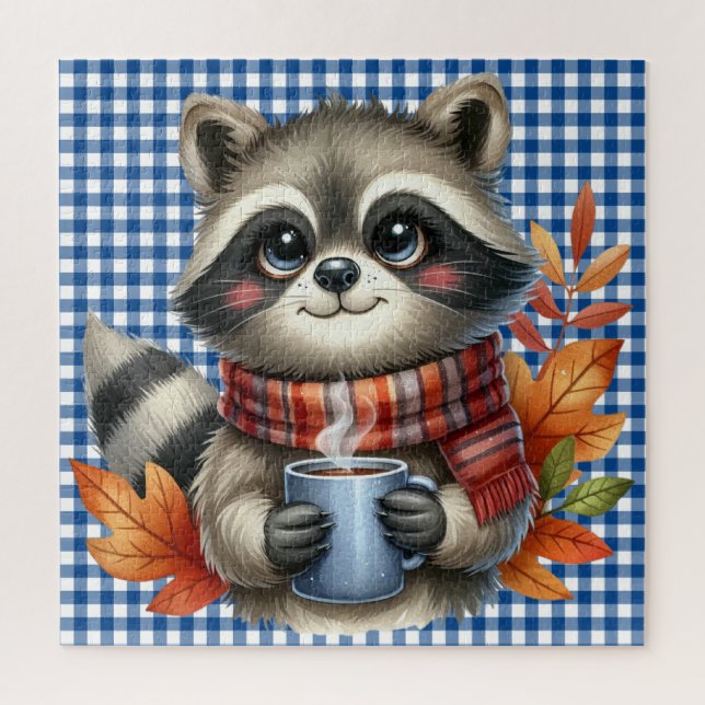 Autumn Animals Puzzle (Vertical)