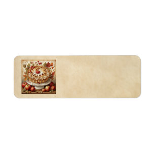Autumn Apple Pie Address Labels