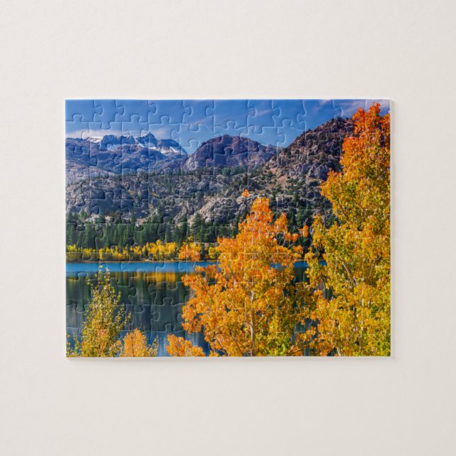 Autumn around June Lake, California Jigsaw Puzzle (Horizontal)