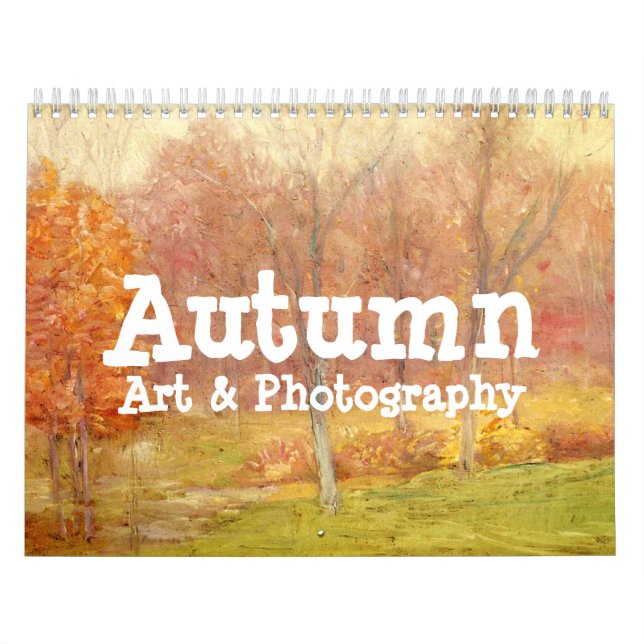 Autumn Art & Photography Calendar (Cover)