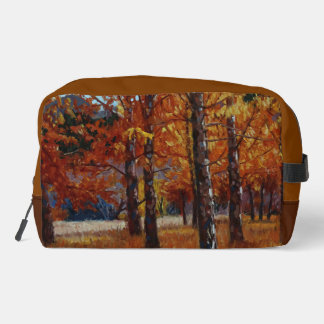 Autumn Aspen Medley Colorful Aspen  Dopp Kit