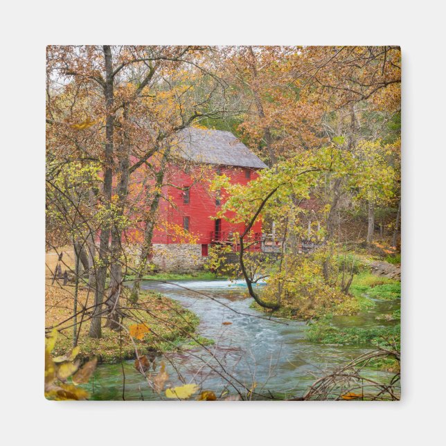Autumn At Alley Mill Magnet (Front)