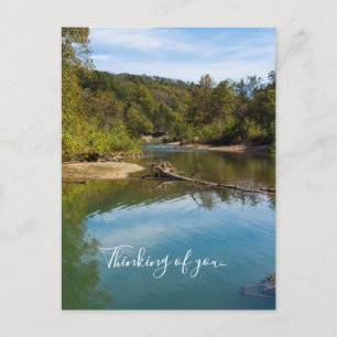 Autumn At Bryant Creek Thinking Of You Postcard