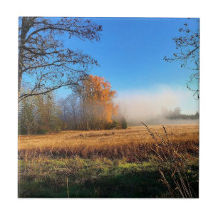Autumn at Champoeg State Park, Oregon Poster Tile