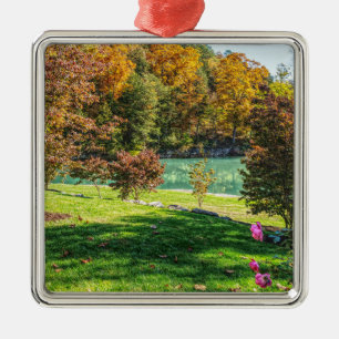 Autumn At Dogwood Metal Tree Decoration