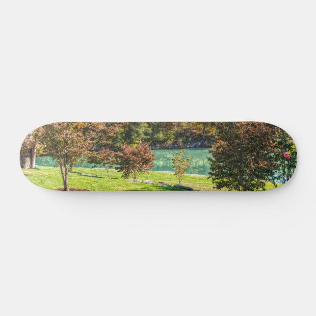 Autumn At Dogwood Skateboard (Horz)