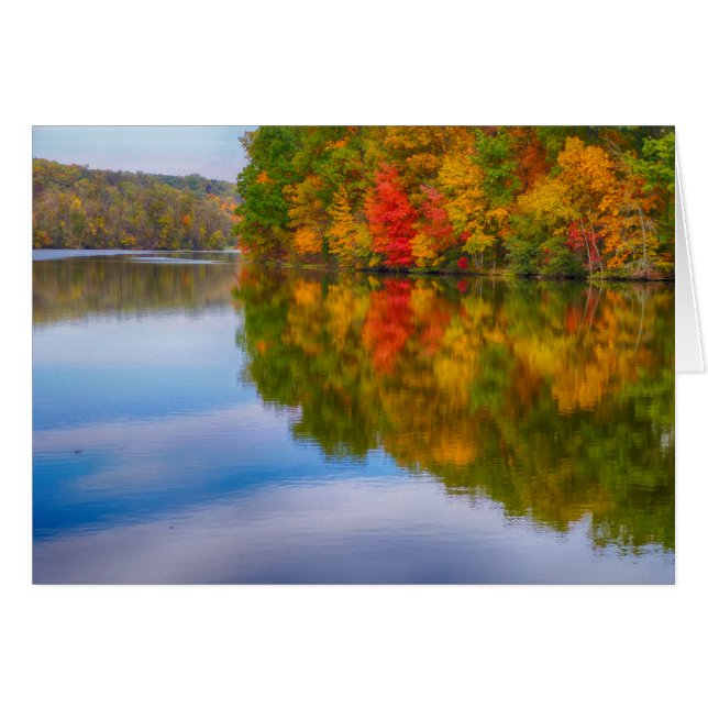 Autumn at Lake (Front Horizontal)